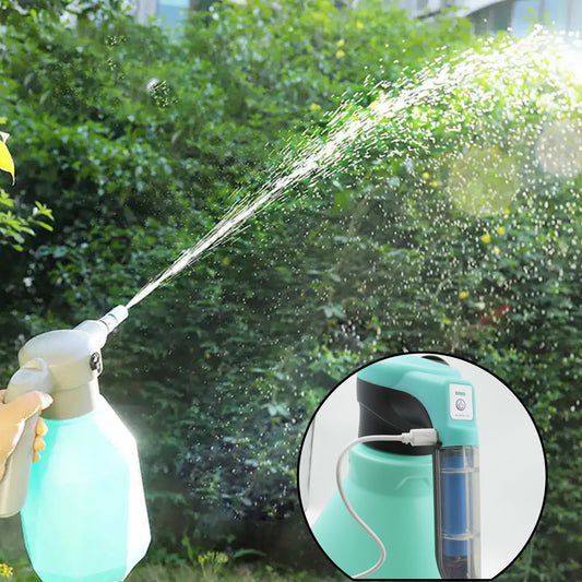 Electric Spray Bottle 3L Garden Sprayer Automatic Watering Can Rechargeable Battery Powered Sprayer For Garden Fertilizing (1Pc 3Ltr.)