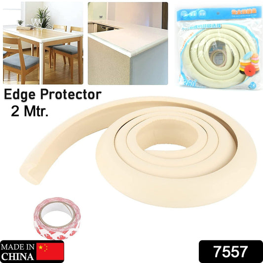 Corner Proofing Edge Protector Safe Corner Cushion for Table, Baby Safety Bumper Guard,Furniture, Bed, Soft Rubber Corner Protectors for Kids (2 Mtr)