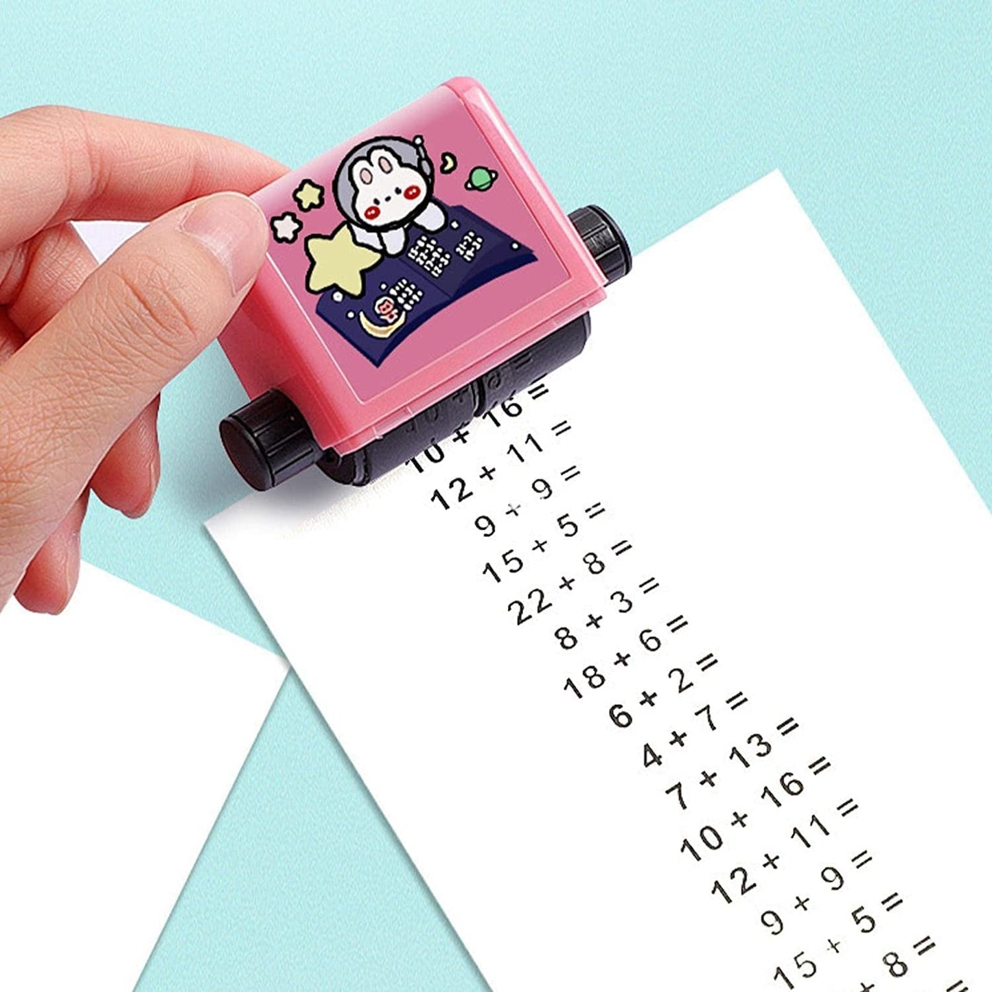 Roller Digital Teaching Stamp, Addition and Subtraction Roller Stamp