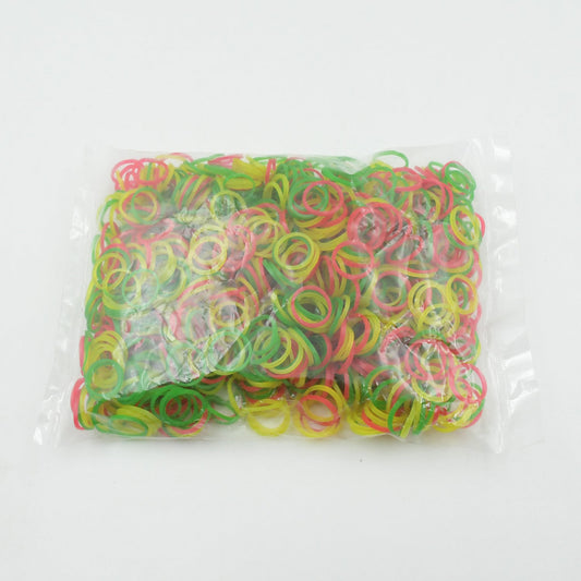 Multicolor Rubber Bands (Elastic & Reusable, Office & Home)