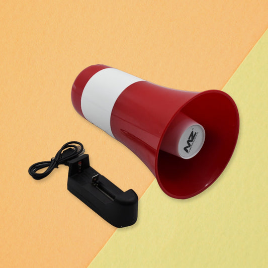 6421a Megaphone Bluetooth 75 Watts Handheld Dynamic Megaphone Outdoor, Indoor PA System Talk/Record/Play/Music/Siren