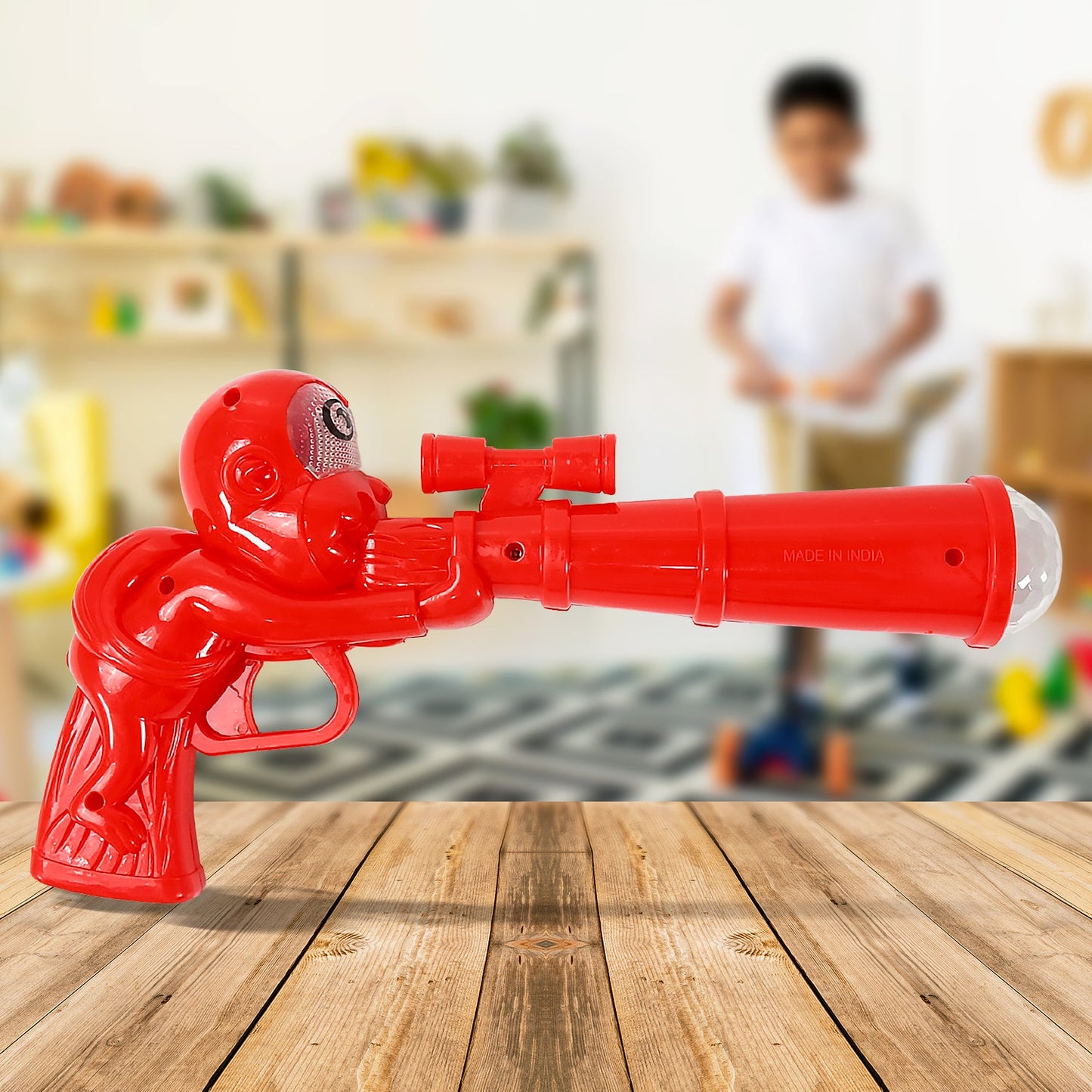 Laser Gun with Musical Sound & Light Toy for Boys & Girls, Birthday Gift for Kids (Pack of 1)