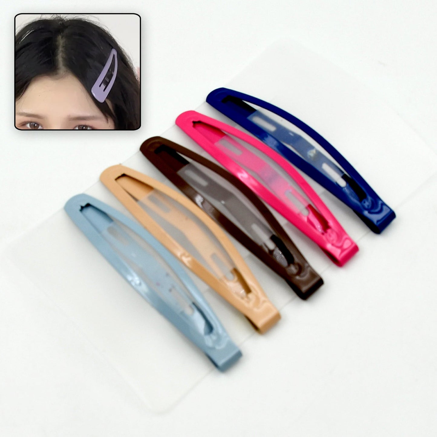 Stylish Women Metal Hairpins Sweet Cute Girls DIY Barrettes Clip for Hair Accessories (5 pcs set)