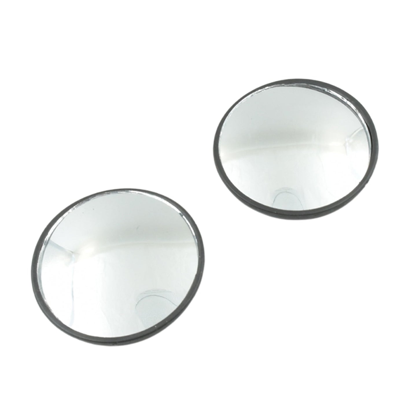 Car Blind Spot Side Mirror Round HD Glass Blindspot Mirror Convex Rear View Mirror, Car Mirror Accessories Suitable All Cars, Frameless Design (2 Pcs Set )