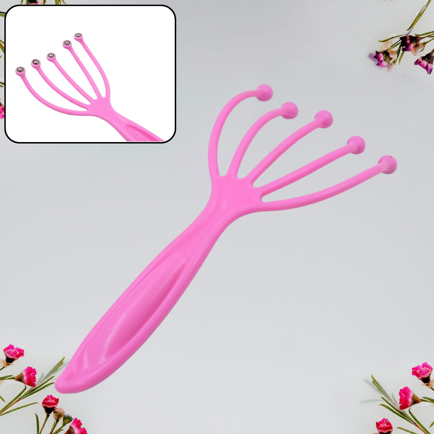 Scalp Massager Handheld Portable Head Massager Deep Relax and Pressure Relief in Office Household and Tour & Father’s Day and Mother’s Day Gifts for Home Relaxation (1 Pc )