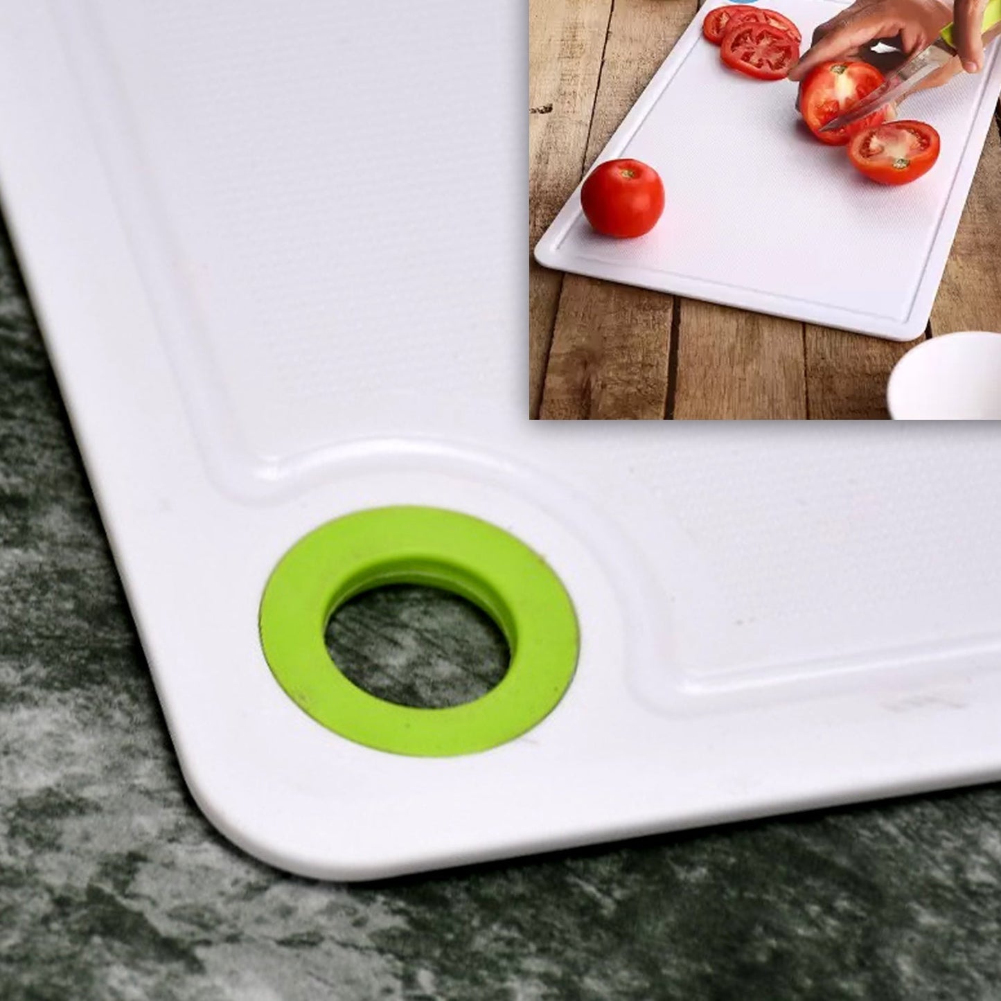 2316 Fruit & Vegetable Chopping Board Plastic Cutting Board For Kitchen 