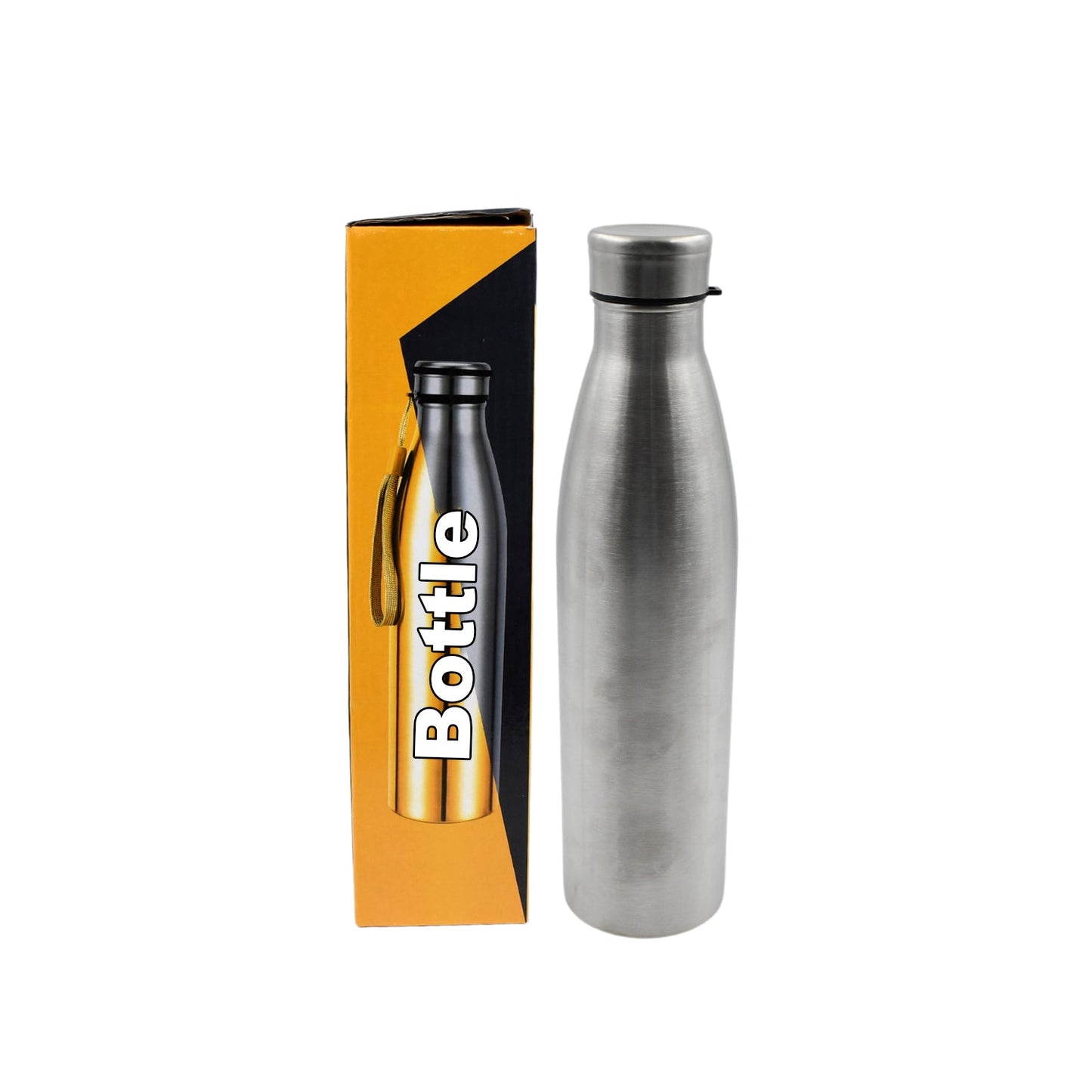 Water Bottle for Office, Thermal Flask, Stainless Steel Water Bottles, Fridge Water Bottle, Hot & Cold Drinks, BPA Free, Leakproof, Portable For office / Gym / School 1000 ML