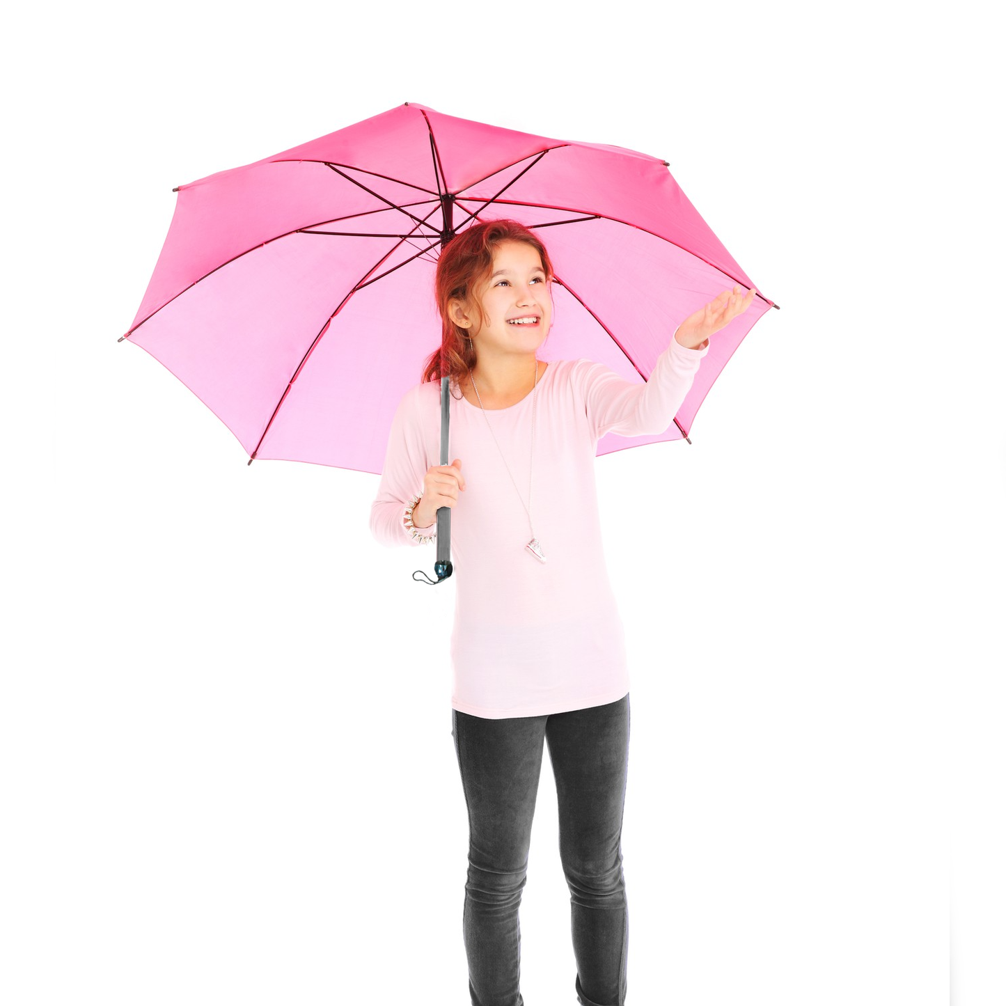 8561 Umbrella Summer Sun and Rain Protection Foldable Cute Umbrella || UV Protection Rain Sun Umbrella || Travel Accessories || Umbrella for Children, Girls, and Boys (1 Pc / Mix Color / Design) 