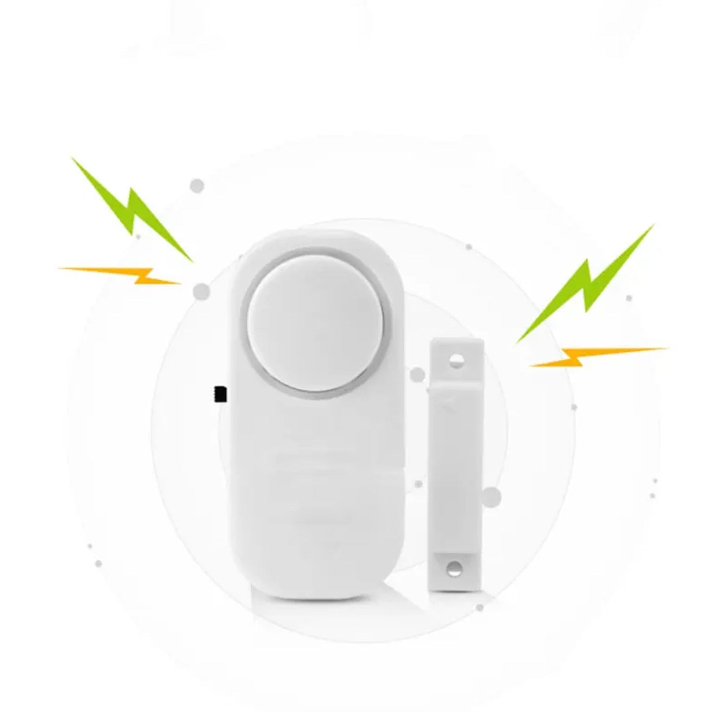 Wireless Window Door Alarm, Sensor Door Alarm for Kids Safety, Alarm System for Home Security for Pool, RV and Office, door bell