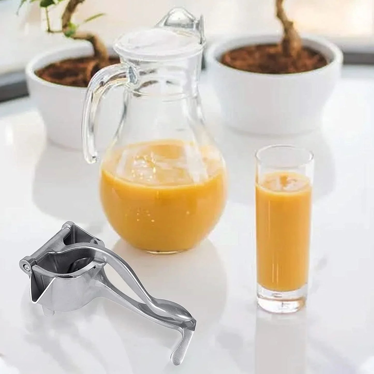 MANUAL ALUMINIUM METAL FRUIT PRESS JUICER