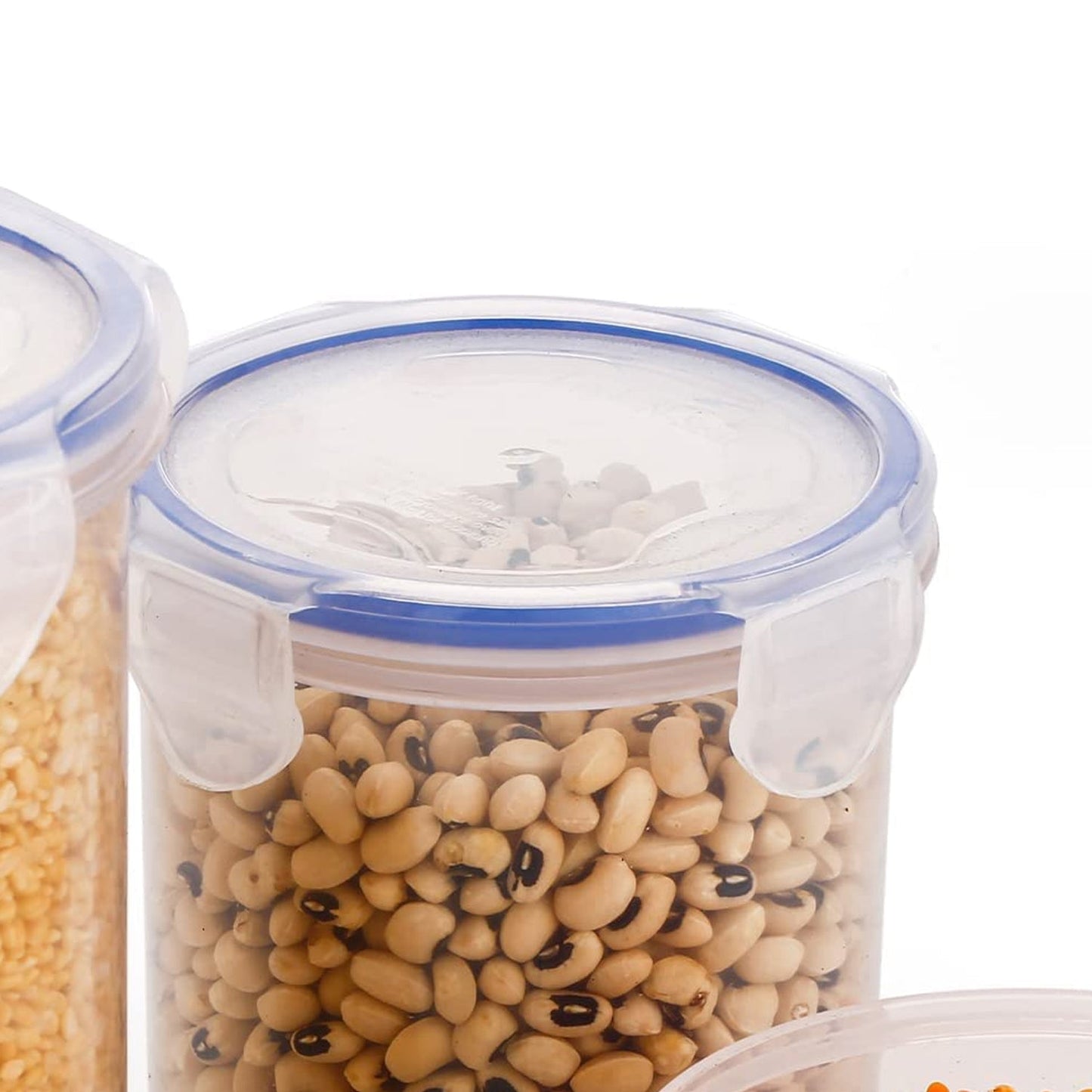 Leakproof & Airtight: 3 Pc Round Food Storage Set (500ml-1500ml)