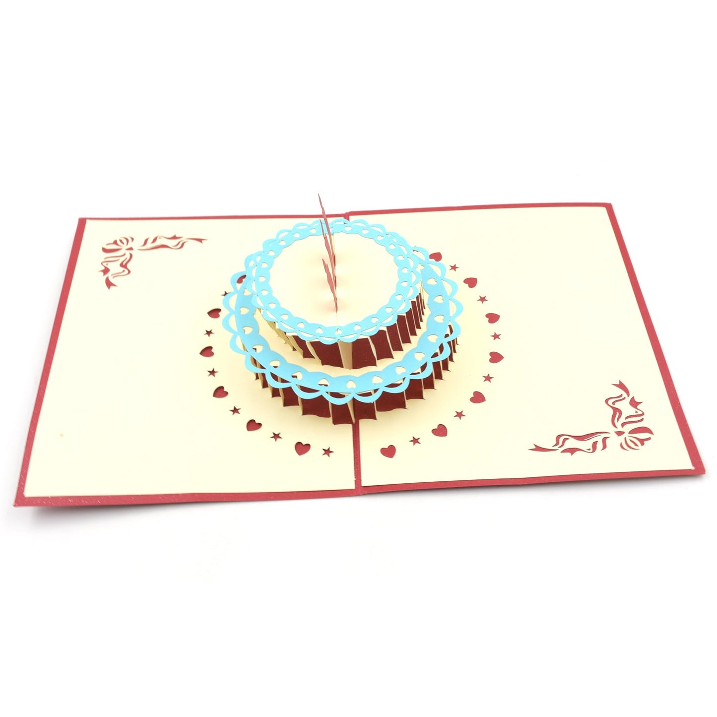 3D Paper Wish Card High Quality Paper Card All Design Card Good Wishing Card (All 3D Card  Birthday Greeting Cards, Wedding Day Gift Card, Merry Christmas Card (1 Pc)