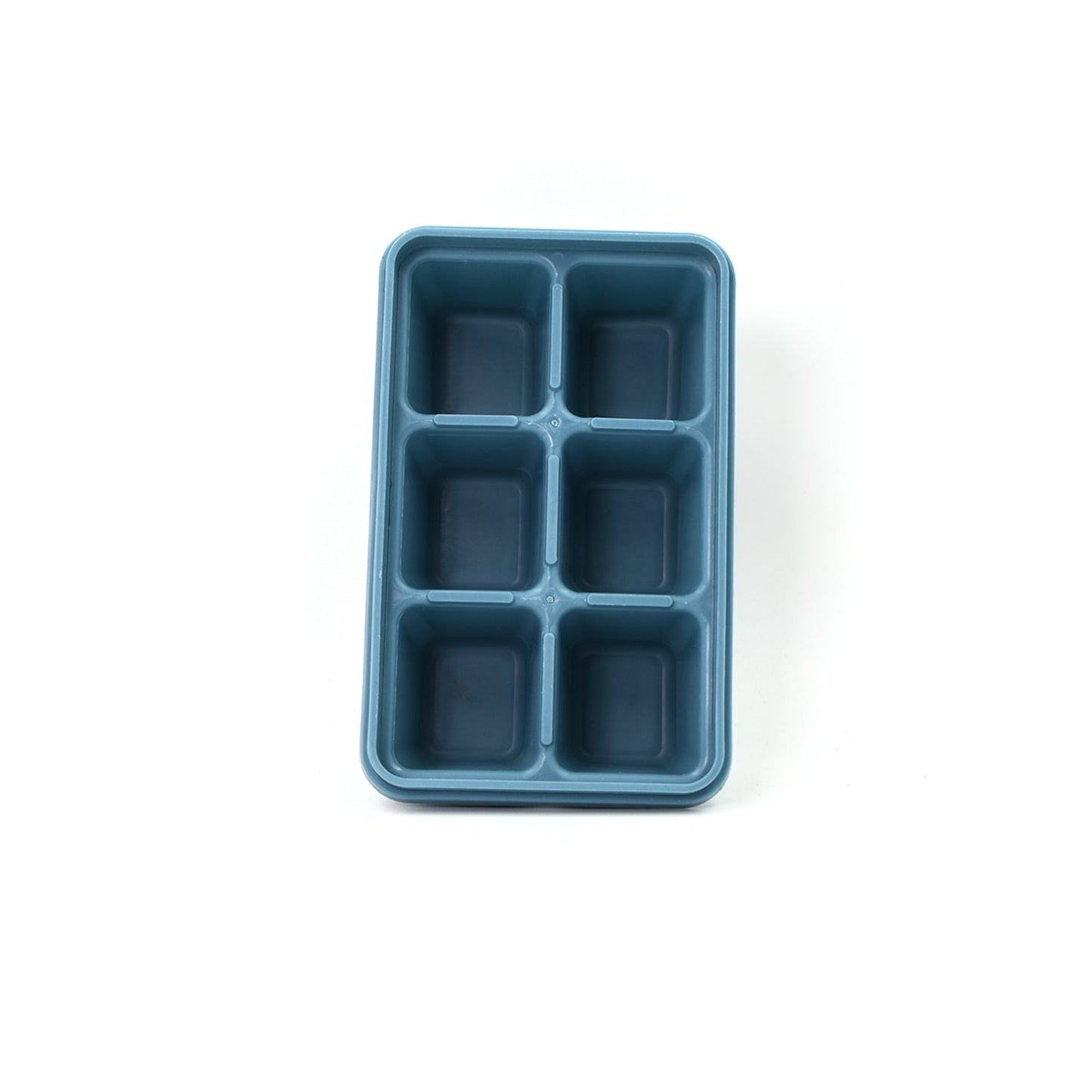 6 Grid Silicone Ice Tray used in all kinds of places like household kitchens for making ice from water and various things and all.