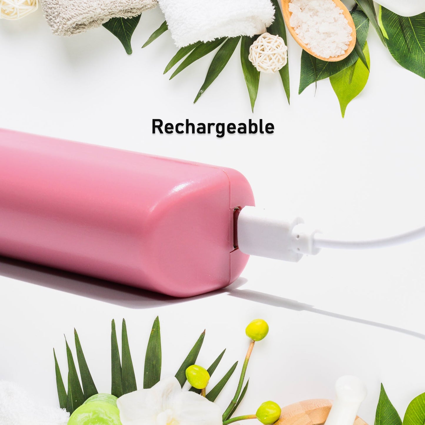 Rechargeable Mini Hair Straightener, Travel Portable USB Charging Cordless Hair Straightener Bursh,