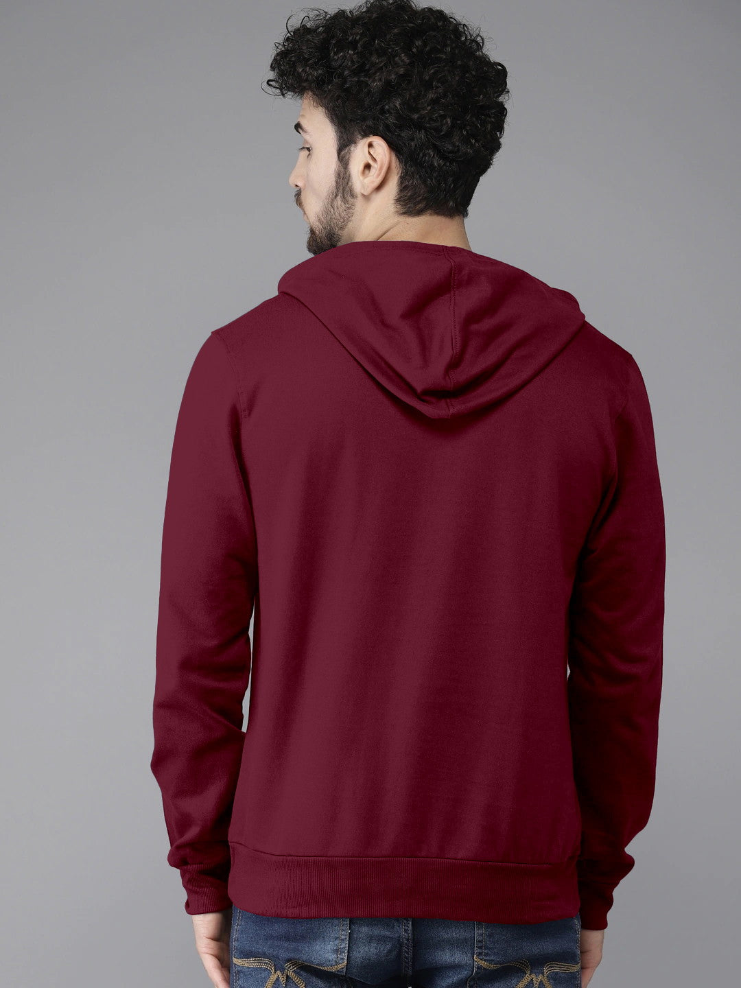 Maroon Colour High Quality Premium Hoodie For Men