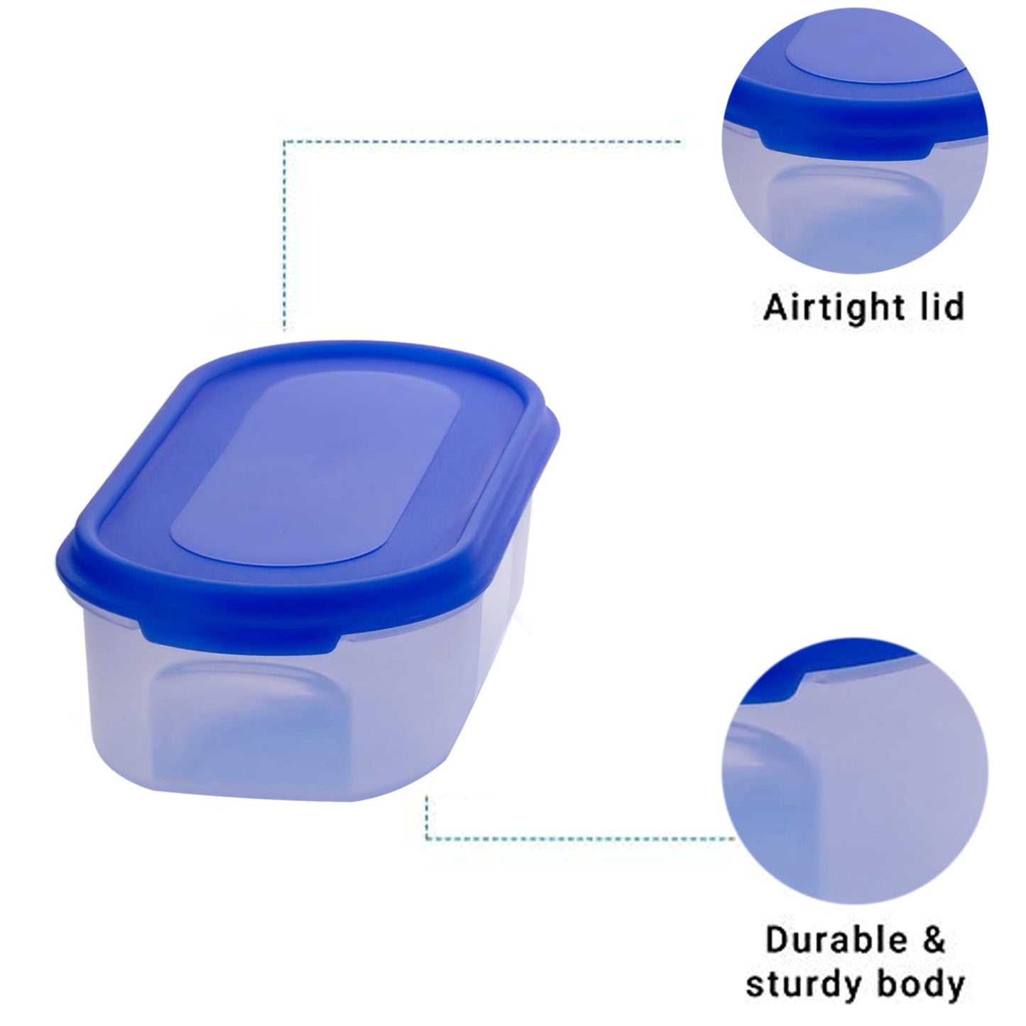 2332 Kitchen Storage Container for Multipurpose Use (500ml) 