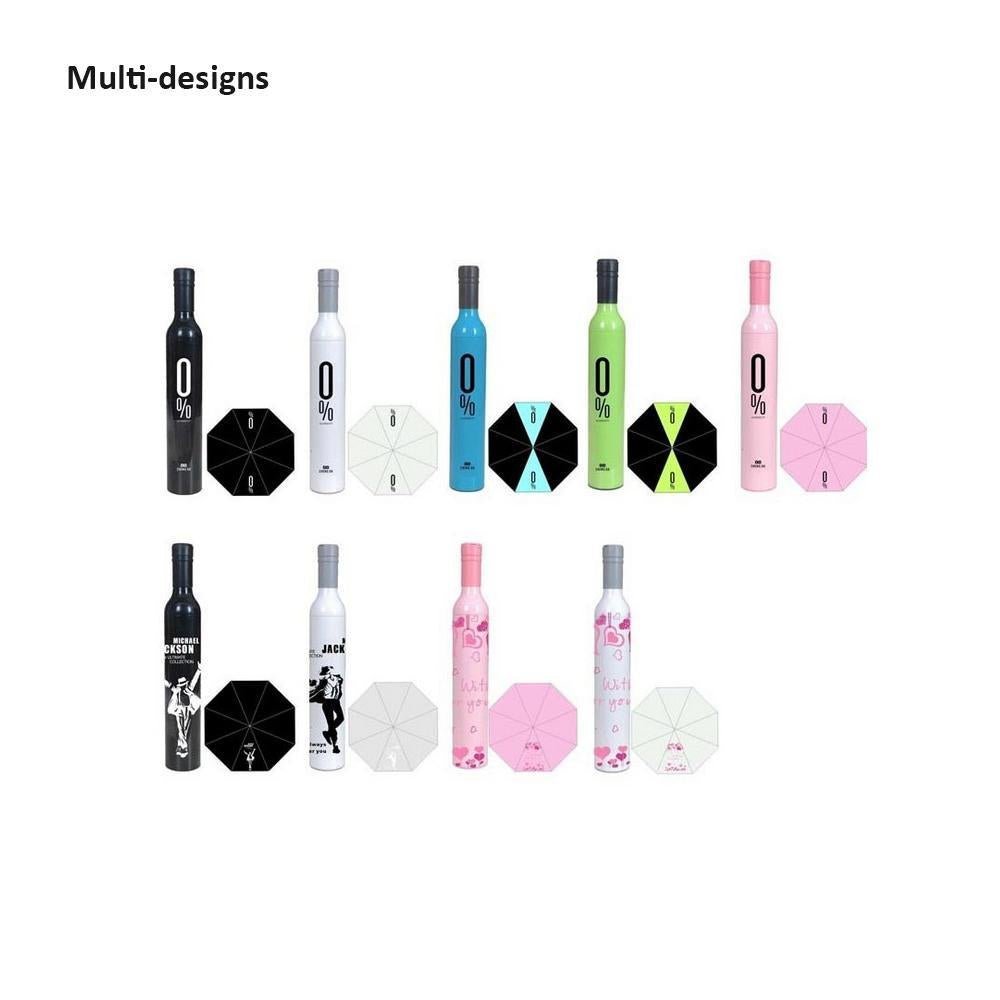 0518 Pocket Folding Wine Bottle Umbrella - Jaatara0518 Pocket Folding Wine Bottle UmbrellaJaataraJaataraJaatara