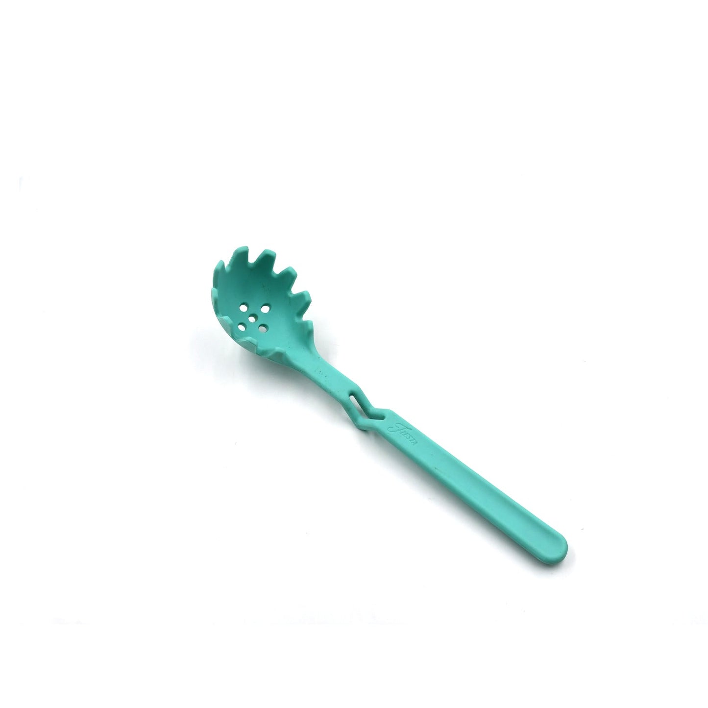 Large Silicone Pasta Fork, Mini Portable Spaghetti Server, Durable Heat-Resistant Non-Slip and Non-Stick Cookware Pasta Spoon, Spaghetti Strainer & Server Spoon (30cm)