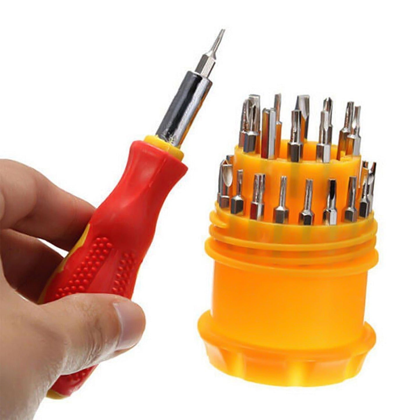 (SET OF 4PC) SCREWDRIVER SET, STEEL 31 IN 1 WITH 30 SCREWDRIVER BITS, PROFESSIONAL MAGNETIC DRIVER SET - Jaatara(SET OF 4PC) SCREWDRIVER SET, STEEL 31 IN 1 WITH 30 SCREWDRIVER BITS, PROFESSIONAL MAGNETIC DRIVER SETJaataraJaataraJaatara