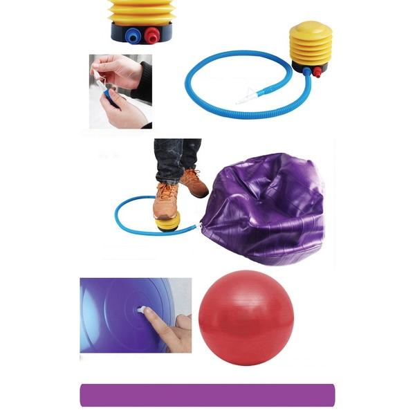 580 Anti-Burst Gym Ball with Pump (75 cm) 