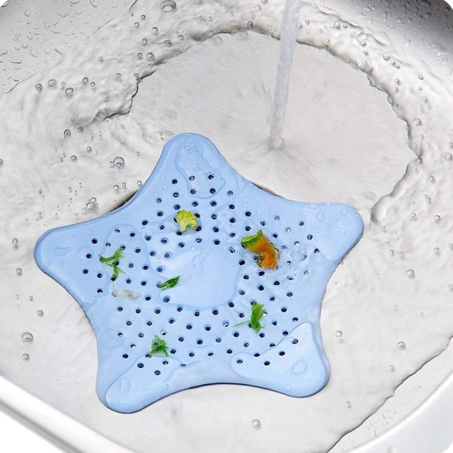 0830 Star Shape Suction Cup Kitchen Bathroom Sink Drain Strainer Hair Stopper Filter, Star Shaped Sink Filter Bathroom Hair Catcher, Drain Strainers Cover Trap Basin(Mix Color 1 Pc) - Jaatara0830 Star Shape Suction Cup Kitchen Bathroom Sink Drain Strainer Hair Stopper Filter, Star Shaped Sink Filter Bathroom Hair Catcher, Drain Strainers Cover Trap Basin(Mix Color 1 Pc)JaataraJaataraJaatara