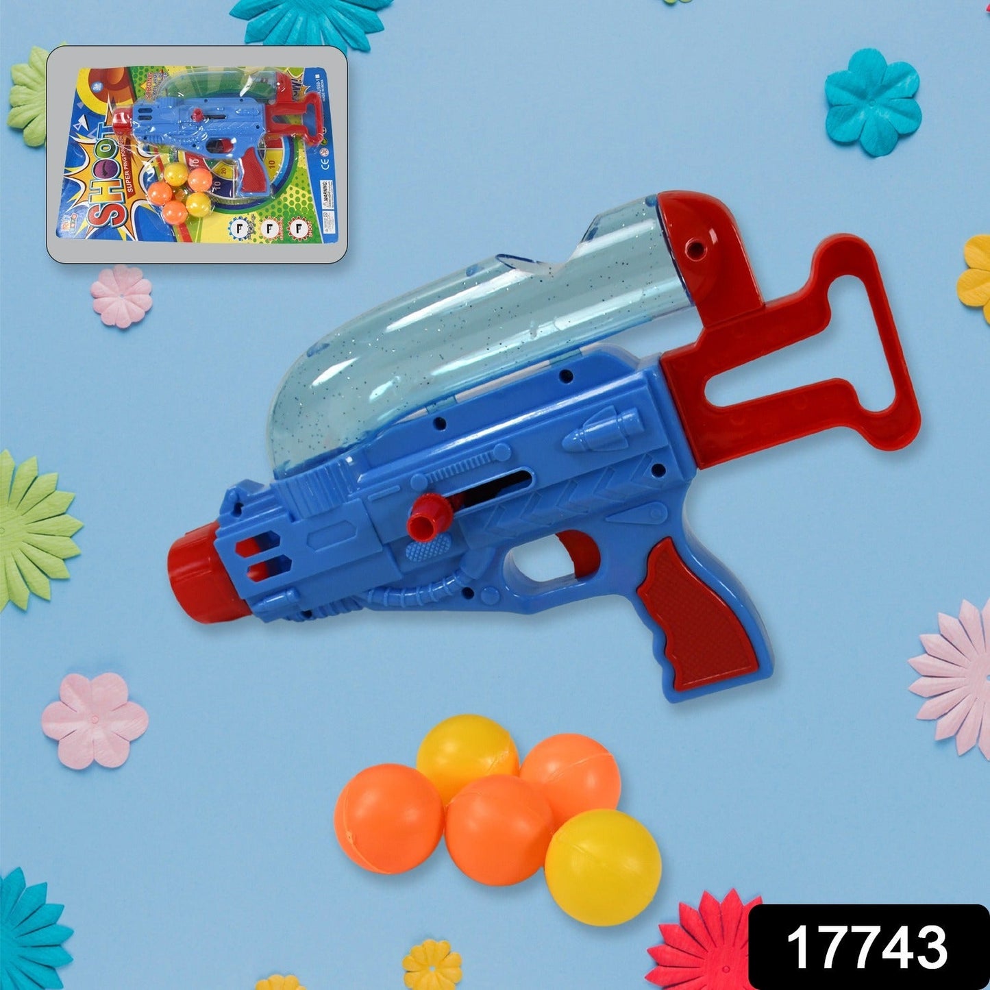 Manual Shooting 5 Ball Gun Toy shoot super ping pong gun for kids, Plastic Balls Shooting Gun Toys For Boys Kids High Quality Gun