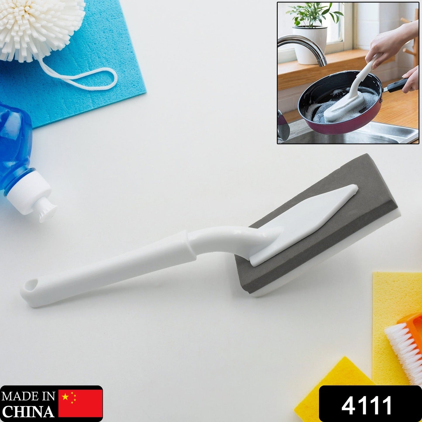 Cleaning Brush Creative Triangle Kitchen Brush Bathroom Cleaning Tool Cleaning Brush