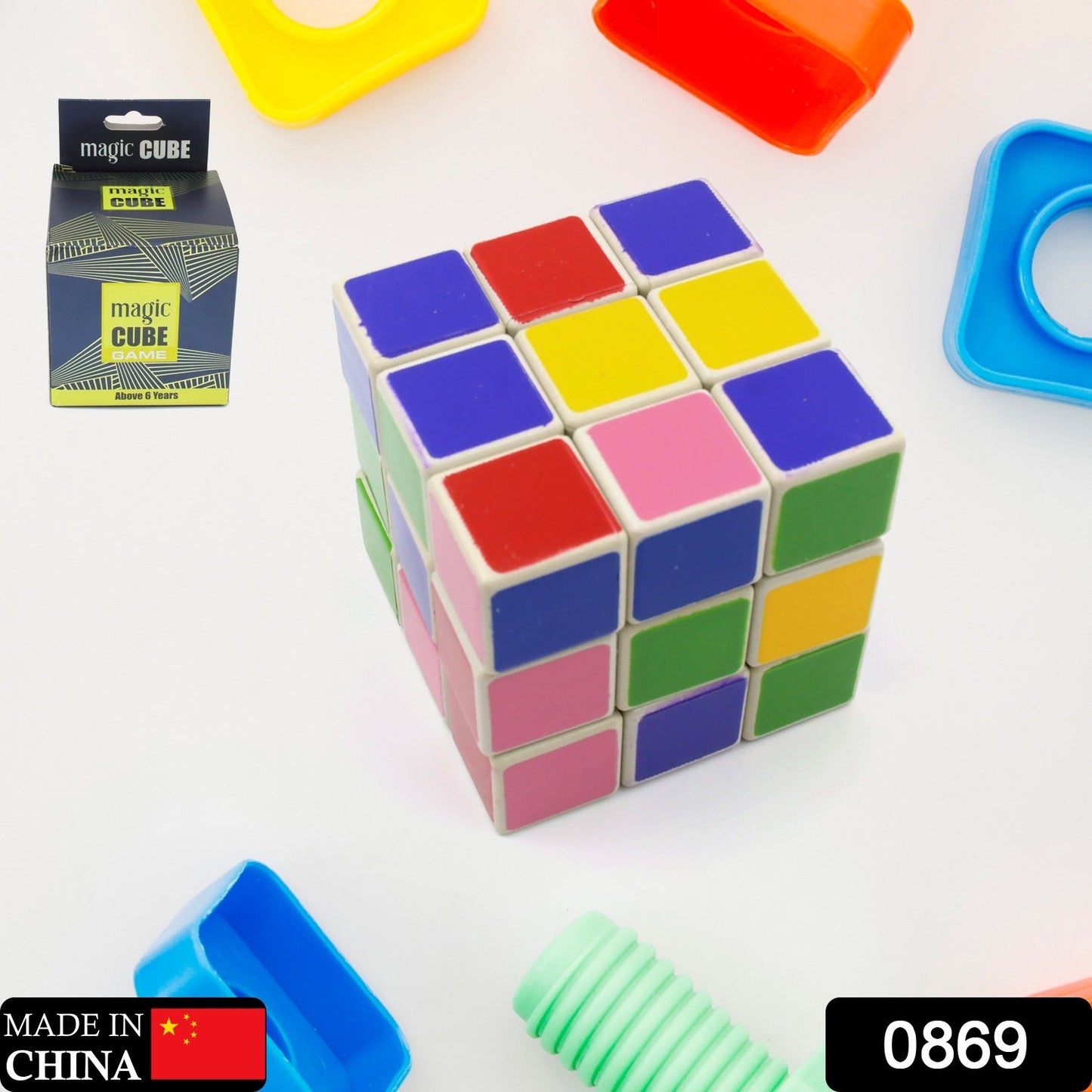 0869 3x3x3 Cube Solving Kit - Includes Cube, Formula Sheets, Perfect for Beginners and Enthusiasts, 3d puzzles game | rubick cube puzzle cubes | rubix cube (1 Pc ) - Jaatara0869 3x3x3 Cube Solving Kit - Includes Cube, Formula Sheets, Perfect for Beginners and Enthusiasts, 3d puzzles game | rubick cube puzzle cubes | rubix cube (1 Pc )JaataraJaataraJaatara