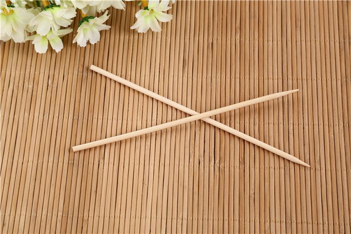 Camping Wooden Color Bamboo BBQ Skewers Barbecue Shish Kabob Sticks Fruit Kebab Meat Party Fountain Bamboo BBQ Sticks Skewers Wooden (30cm)