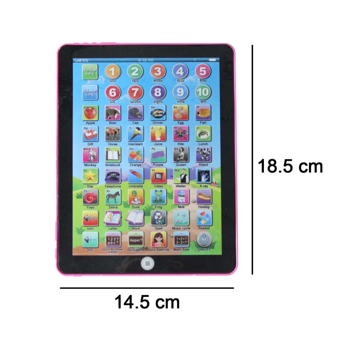 8086 Kids Learning Tablet Pad For Learning Purposes Of Kids And Children’s. 