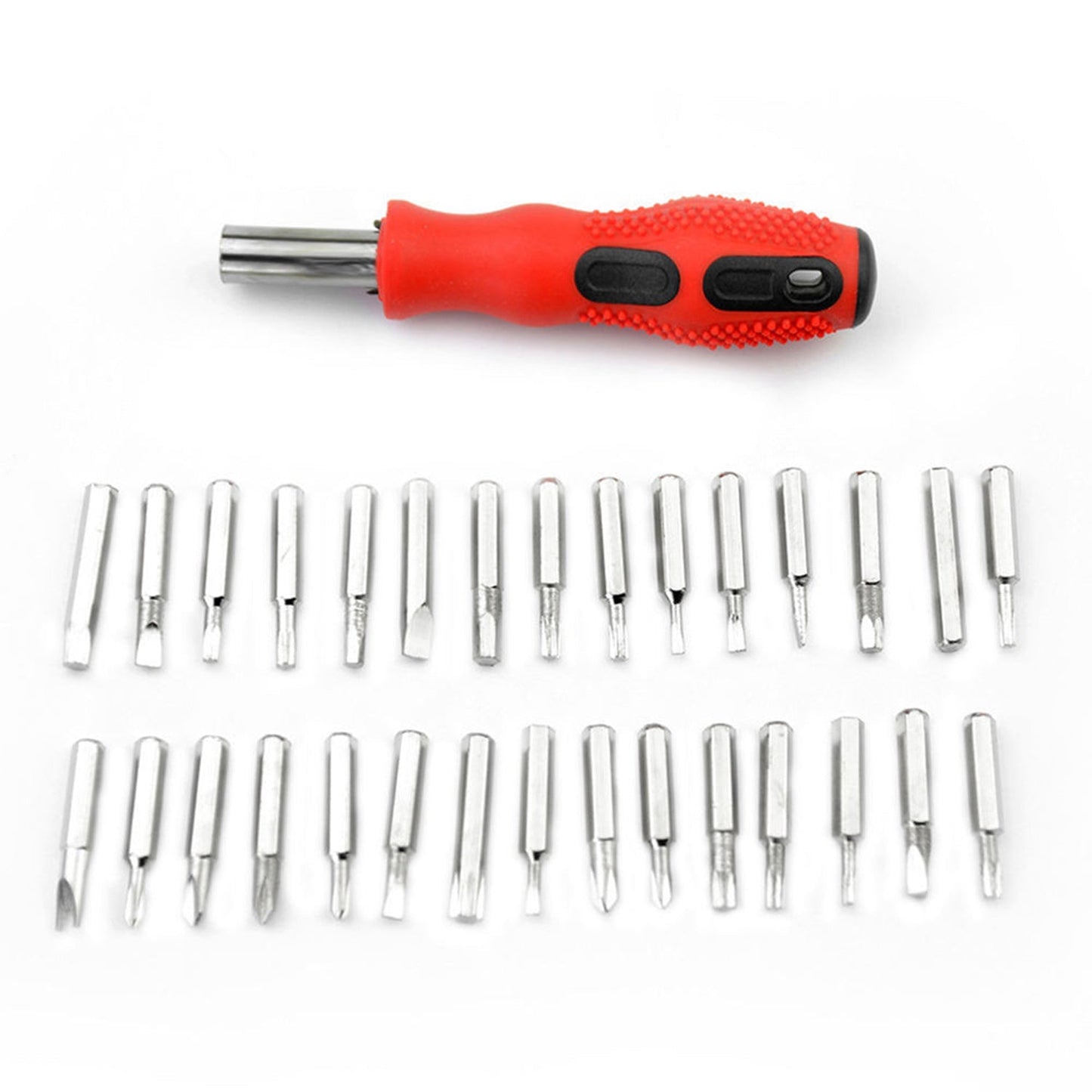 (SET OF 4PC) SCREWDRIVER SET, STEEL 31 IN 1 WITH 30 SCREWDRIVER BITS, PROFESSIONAL MAGNETIC DRIVER SET - Jaatara(SET OF 4PC) SCREWDRIVER SET, STEEL 31 IN 1 WITH 30 SCREWDRIVER BITS, PROFESSIONAL MAGNETIC DRIVER SETJaataraJaataraJaatara