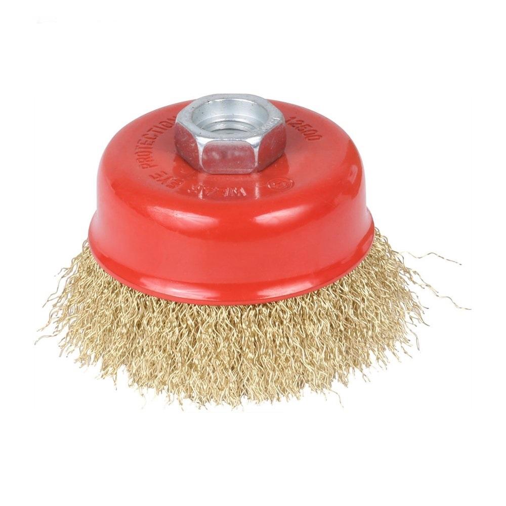 194 Wire Wheel Cup Brush (Gold) 