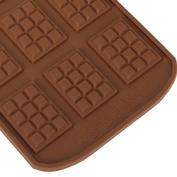 1161 Silicone Mini Choco Bar Mould - 12 Cavity 