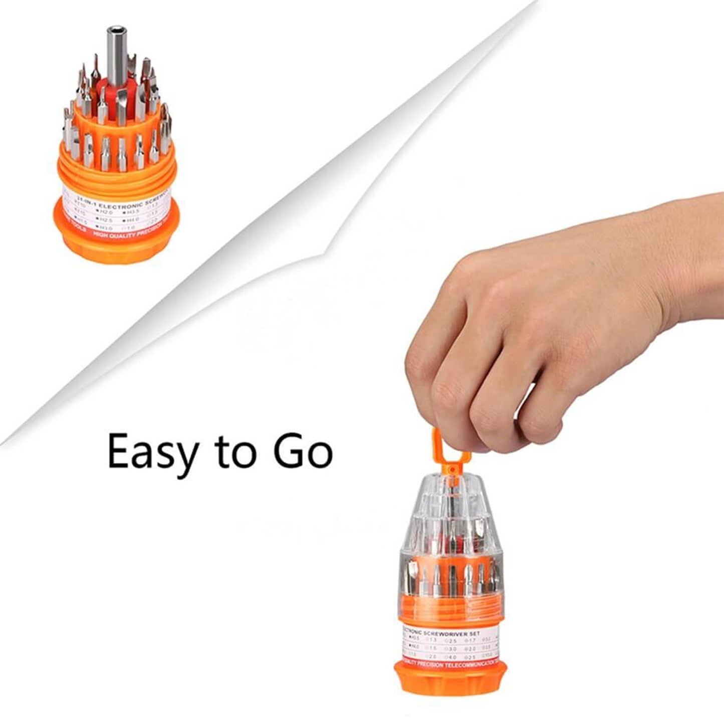 (SET OF 4PC) SCREWDRIVER SET, STEEL 31 IN 1 WITH 30 SCREWDRIVER BITS, PROFESSIONAL MAGNETIC DRIVER SET - Jaatara(SET OF 4PC) SCREWDRIVER SET, STEEL 31 IN 1 WITH 30 SCREWDRIVER BITS, PROFESSIONAL MAGNETIC DRIVER SETJaataraJaataraJaatara