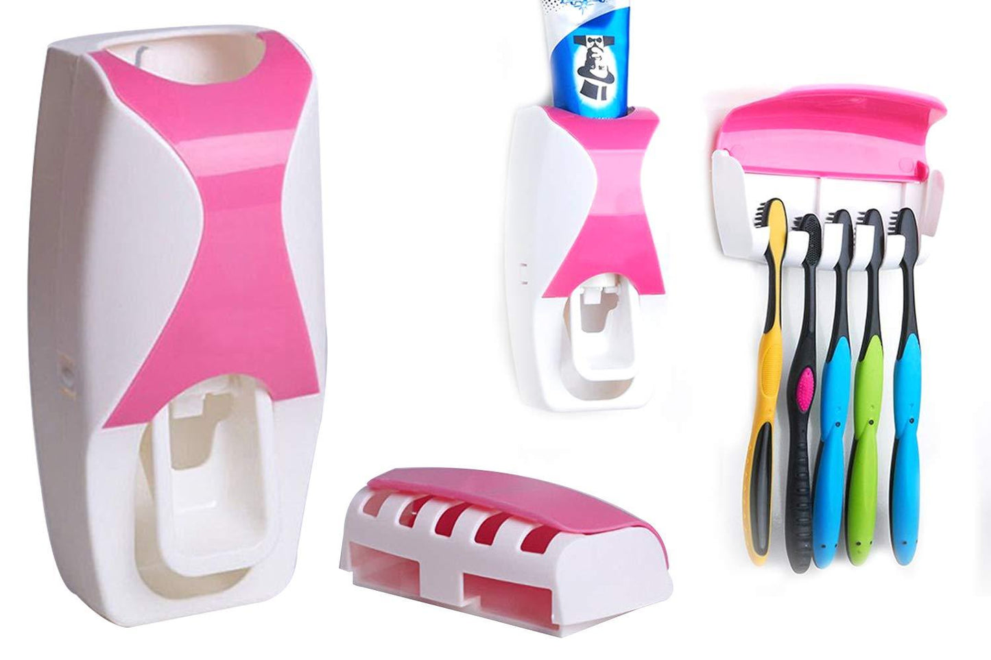 200 Toothpaste Dispenser & Tooth Brush with Toothbrush 