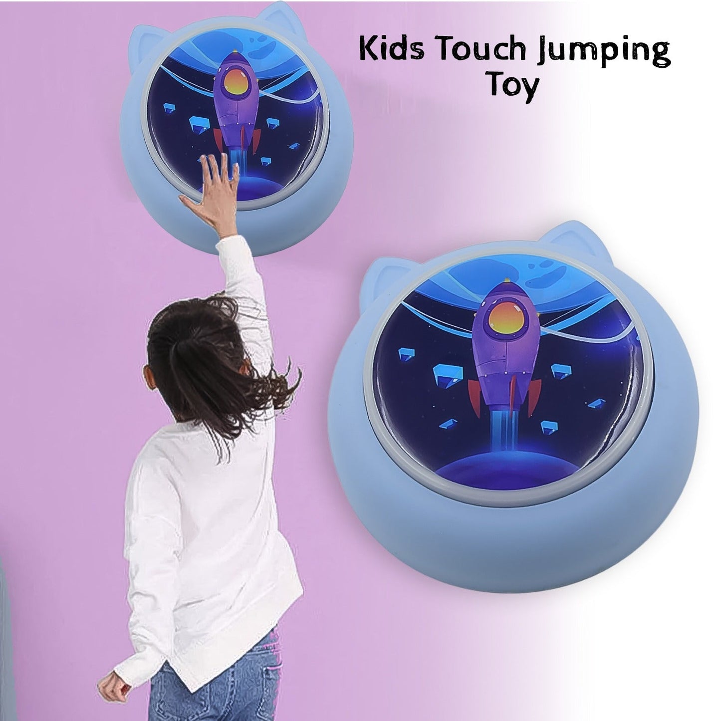 Kids Touch Jumping Toy (1 Pc / Battery Included)