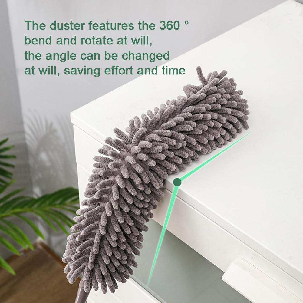 1270 Foldable Multipurpose Microfiber Fan Cleaning Duster for Quick and Easy Cleaning 