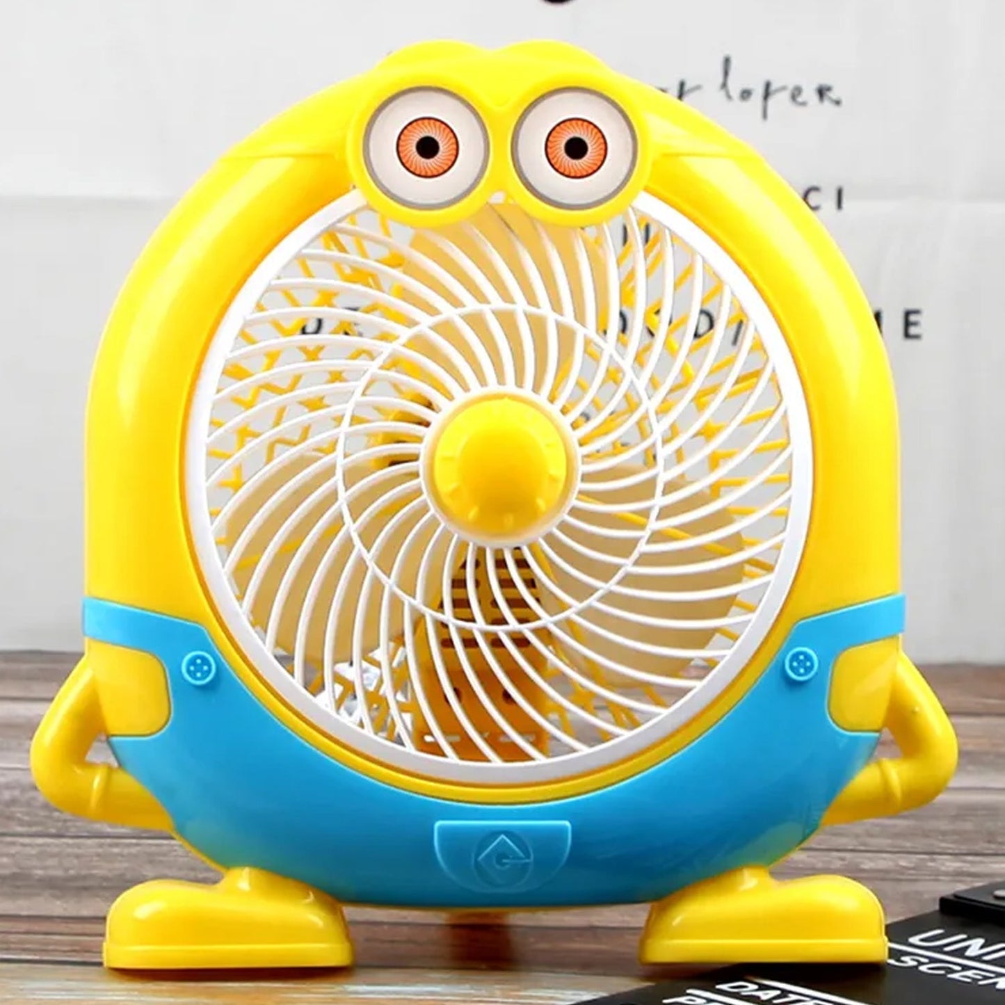 plastic cute mini electric usb fan desk fan for children ( Battery Not Include)