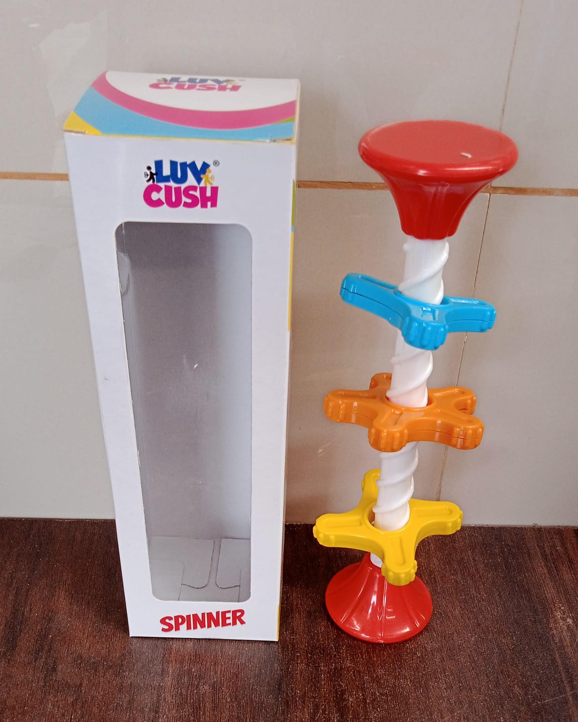 Baby Toy, Mini Spinner, Educational Toy, Tower, Kids Spinning Toy, Puzzle Funny Rotating Tower Toy High Quality Gift for Baby Brain Game Mini Capable of Developing Big Brains Toy (1 Pc)