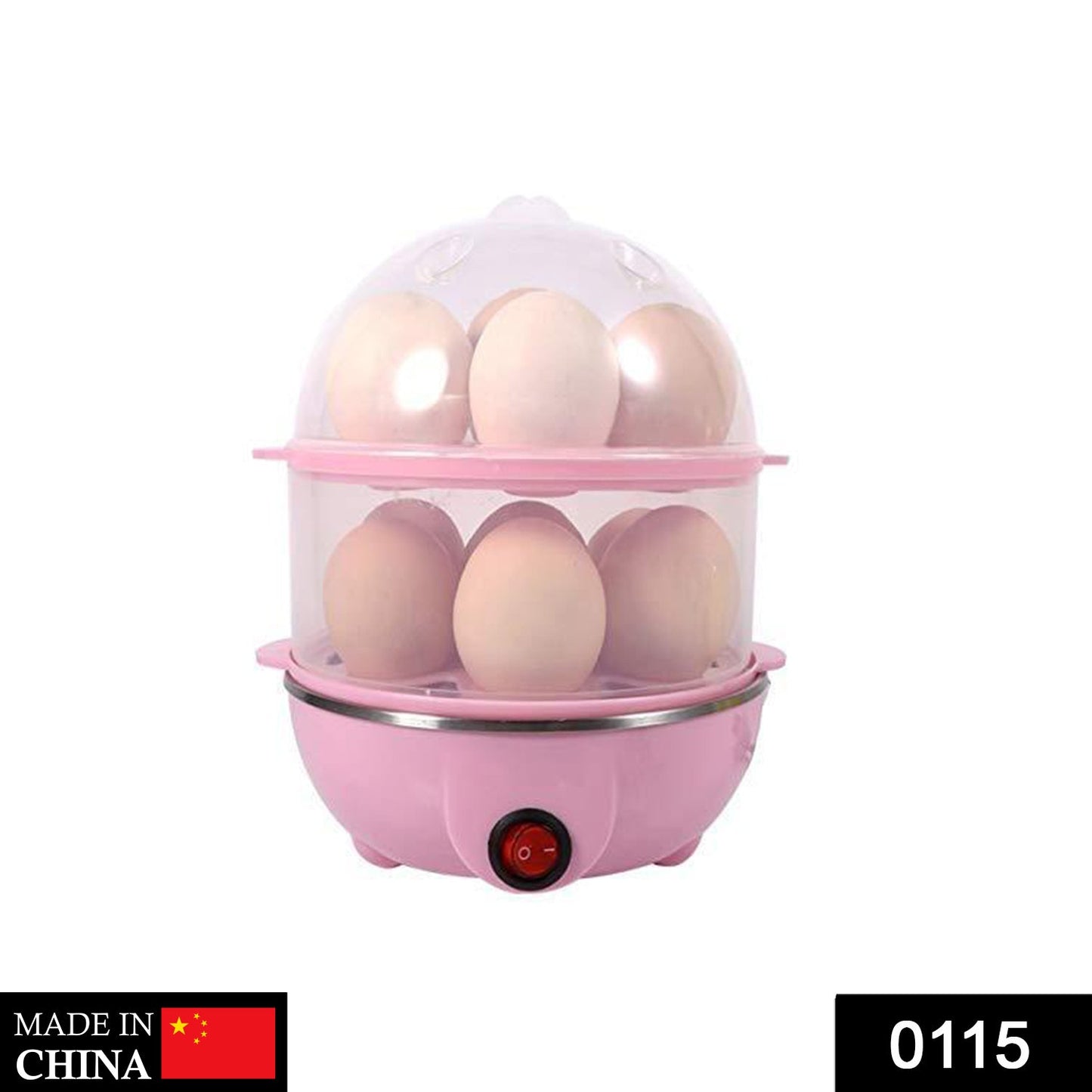 Egg Boiler / Poacher / Cooker / Electric Steamer (2 Layer)