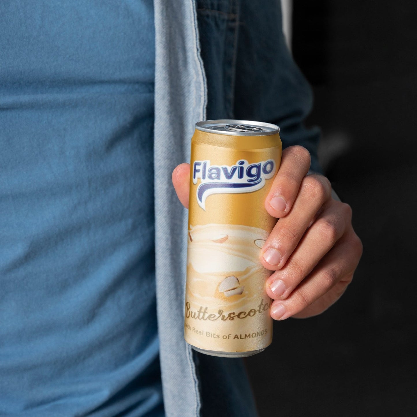 Flavigo Butter Scotch Ice Cream Milkshake (200Ml) | Ice cream shakes