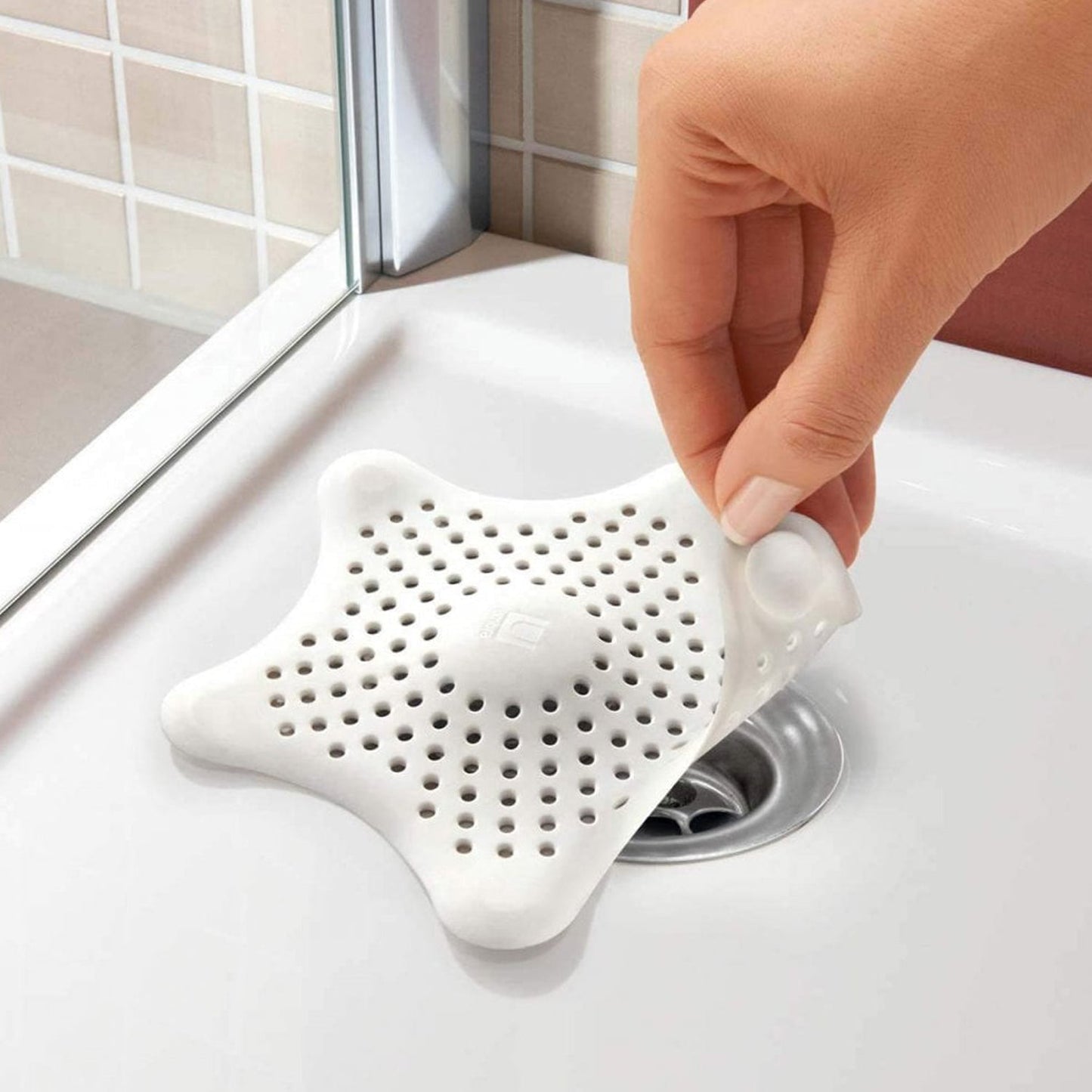 0830 Star Shape Suction Cup Kitchen Bathroom Sink Drain Strainer Hair Stopper Filter, Star Shaped Sink Filter Bathroom Hair Catcher, Drain Strainers Cover Trap Basin(Mix Color 1 Pc) - Jaatara0830 Star Shape Suction Cup Kitchen Bathroom Sink Drain Strainer Hair Stopper Filter, Star Shaped Sink Filter Bathroom Hair Catcher, Drain Strainers Cover Trap Basin(Mix Color 1 Pc)JaataraJaataraJaatara