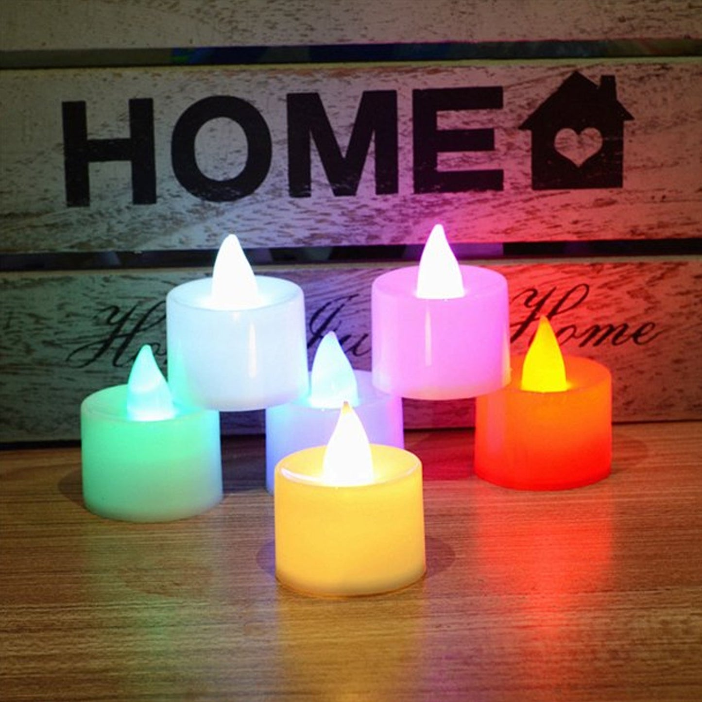 6430 1PC FESTIVAL DECORATIVE - LED TEALIGHT CANDLES | BATTERY OPERATED CANDLE IDEAL FOR PARTY. 