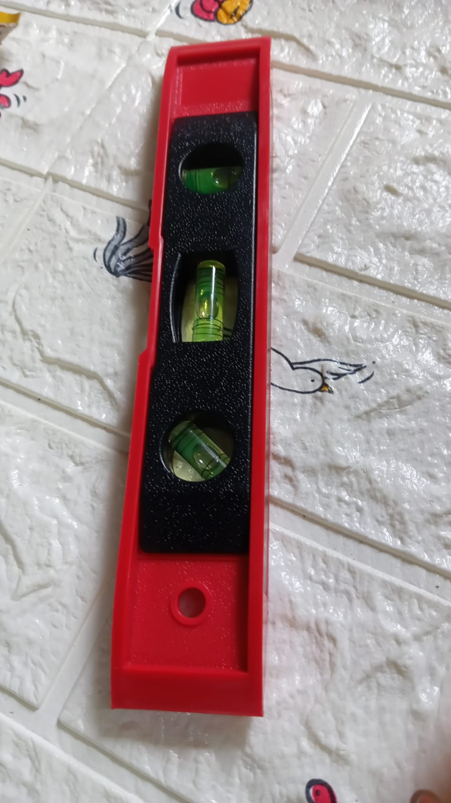 3 Bubble Mini Spirit Level Plastic Torpedo Carpenter's Spirit Level Measurement tools