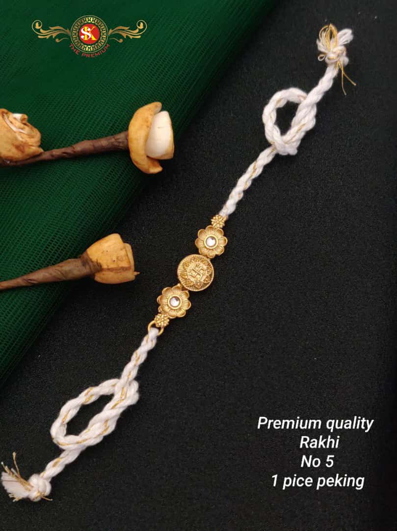 Premium Quality swastik Rakhi