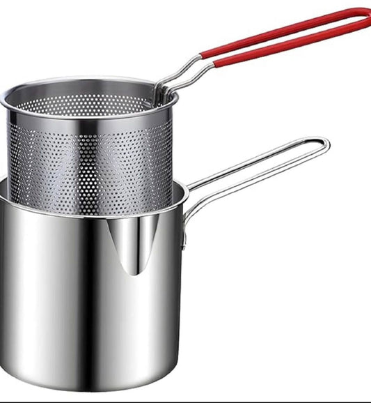 Stainless Steel Deep Fryer Pot