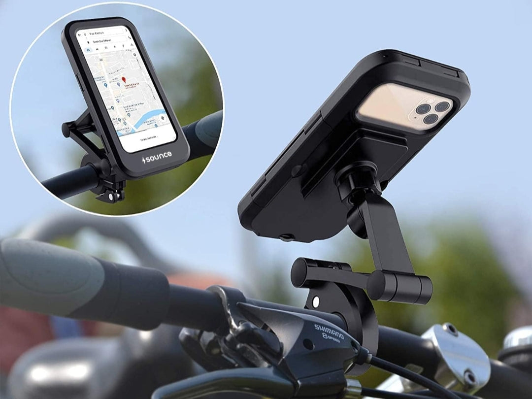 Bike Phone Mount Waterproof Cell Phone Holder