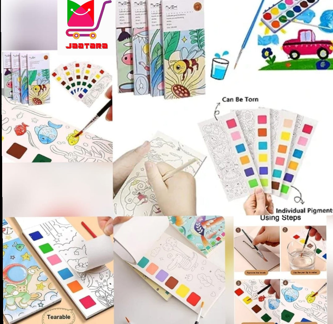 Water colour Books for kids