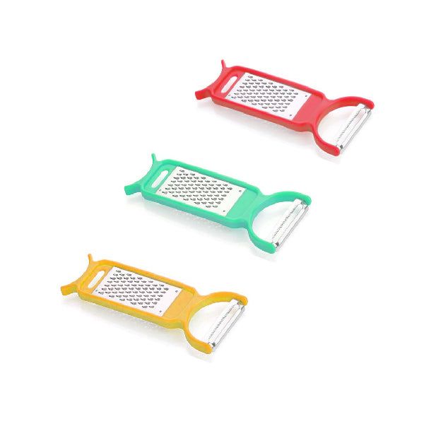 ﻿Kitchen 3 in 1 Multi Purpose Vegetable Peeler Grater Cutter for Food Preparation