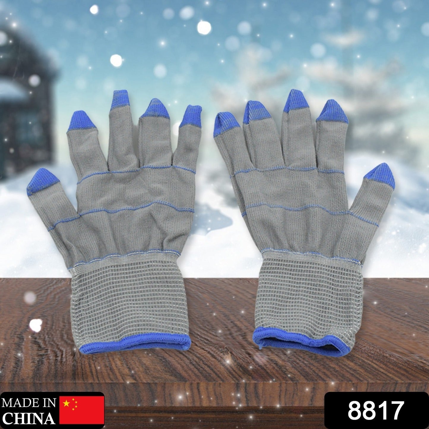 Small 1 Pair Cut Resistant Gloves Anti Cut Gloves Heat Resistant, Nylon Gloves, Kint Safety Work Gloves High Performance Protection.